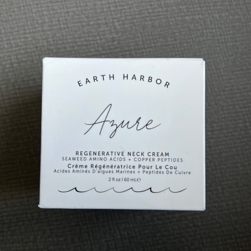 Earth Harbor Azure, Regenerative Neck Cream